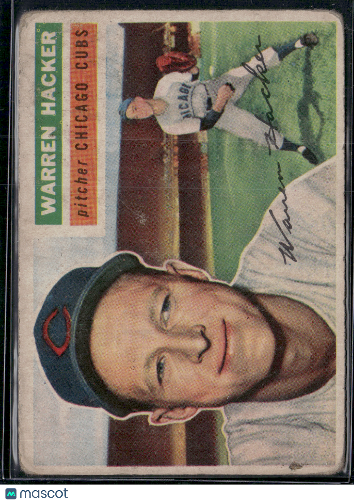 1956 Topps WARREN HACKER #282