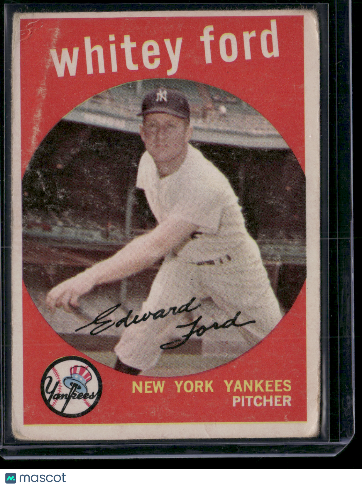 1959 Topps WHITEY FORD #430 (Good)