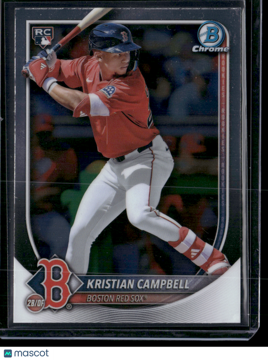 2025 Chrome KRISTIAN CAMPBELL #58 Rookie RC (NM)