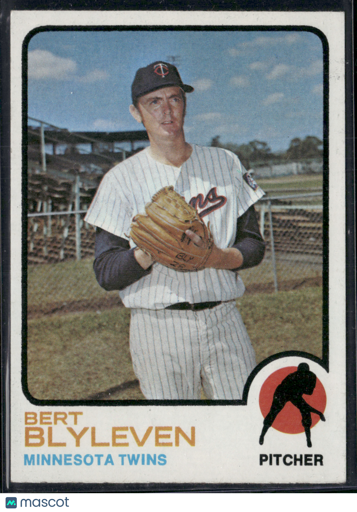 1973 Topps BERT BLYLEVEN #199 (VG-EX)