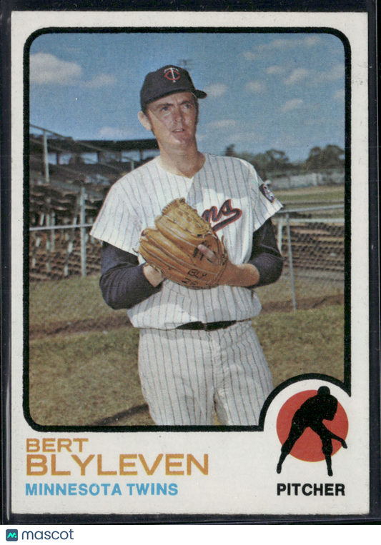 1973 Topps BERT BLYLEVEN #199 (VG-EX)