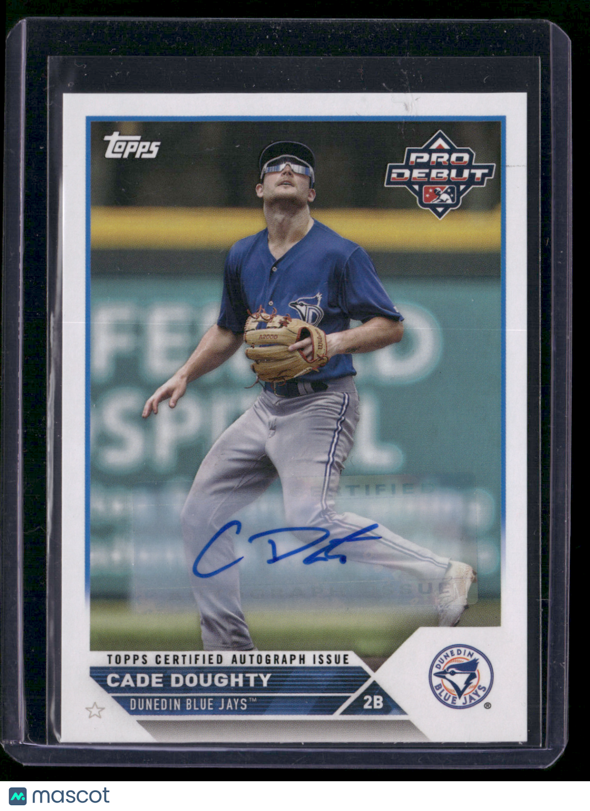 2023 Pro Debut CADE DOUGHTY #PD-11 Auto (NM)