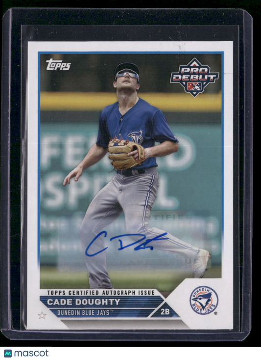 2023 Pro Debut CADE DOUGHTY #PD-11 Auto (NM)