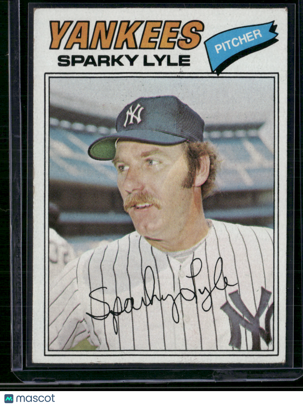1977 Topps SPARKY LYLE #598 (EX)