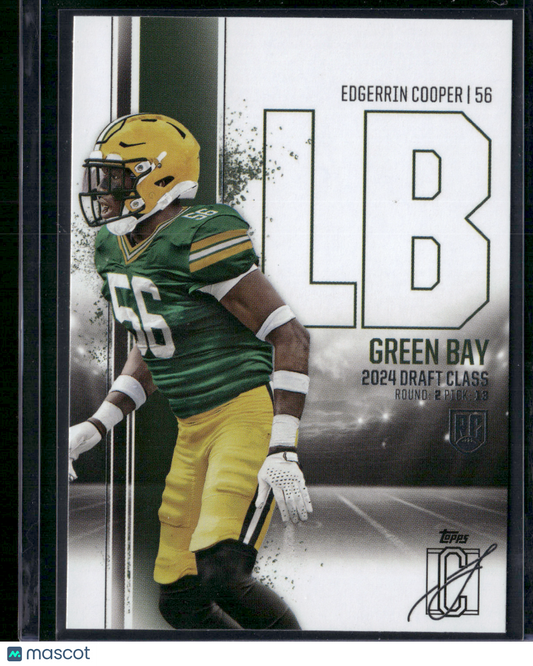 2024 Topps Signature Class EDGERRIN COOPER #108 Rookie Card RC