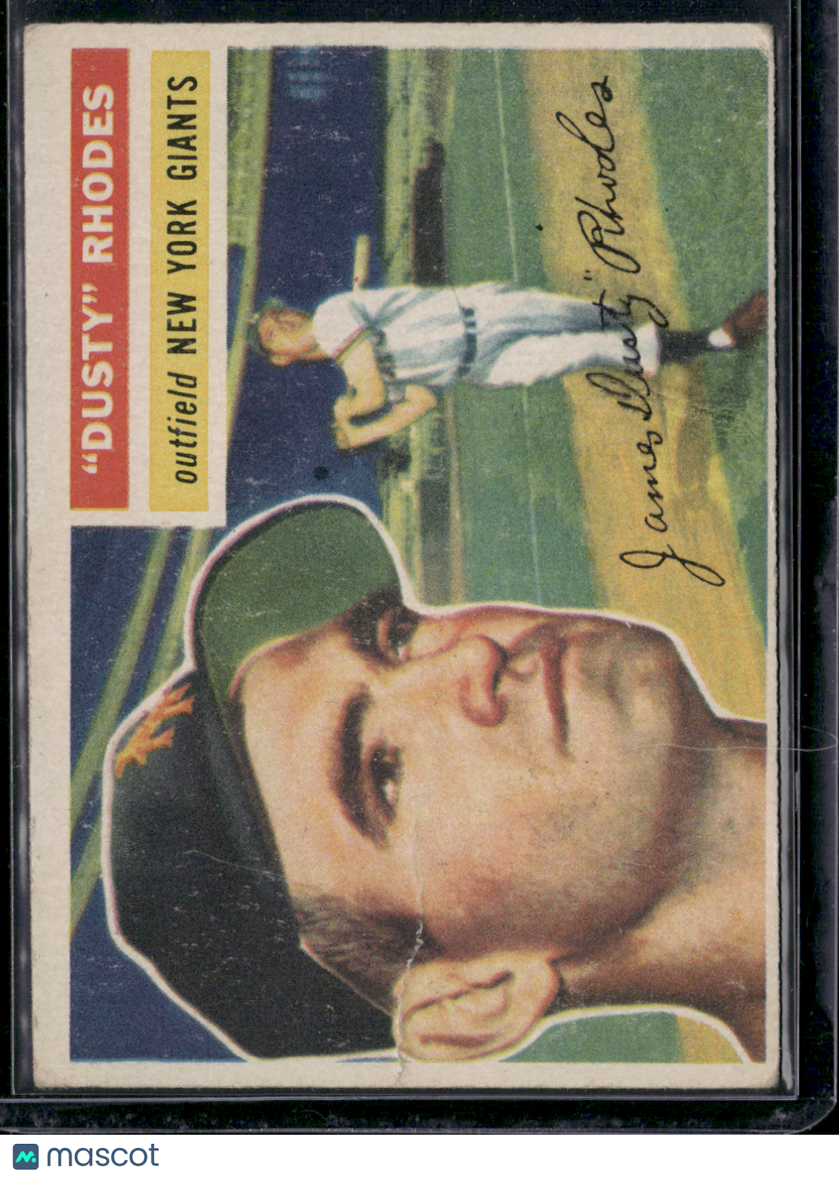 1956 Topps DUSTY RHODES #50