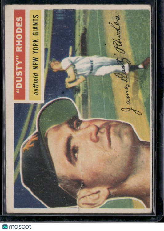 1956 Topps DUSTY RHODES #50