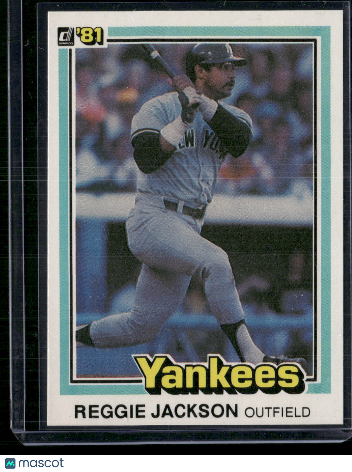 1981 Donruss REGGIE JACKSON #348 (NM)