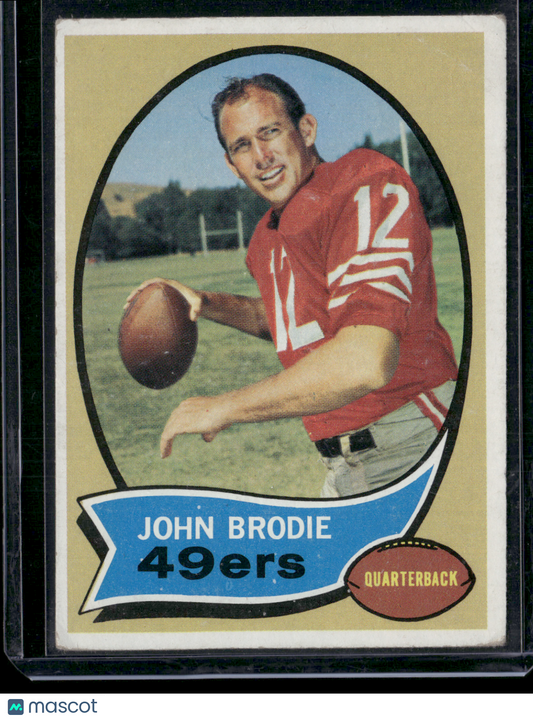 1970 Topps JOHN BRODIE #130