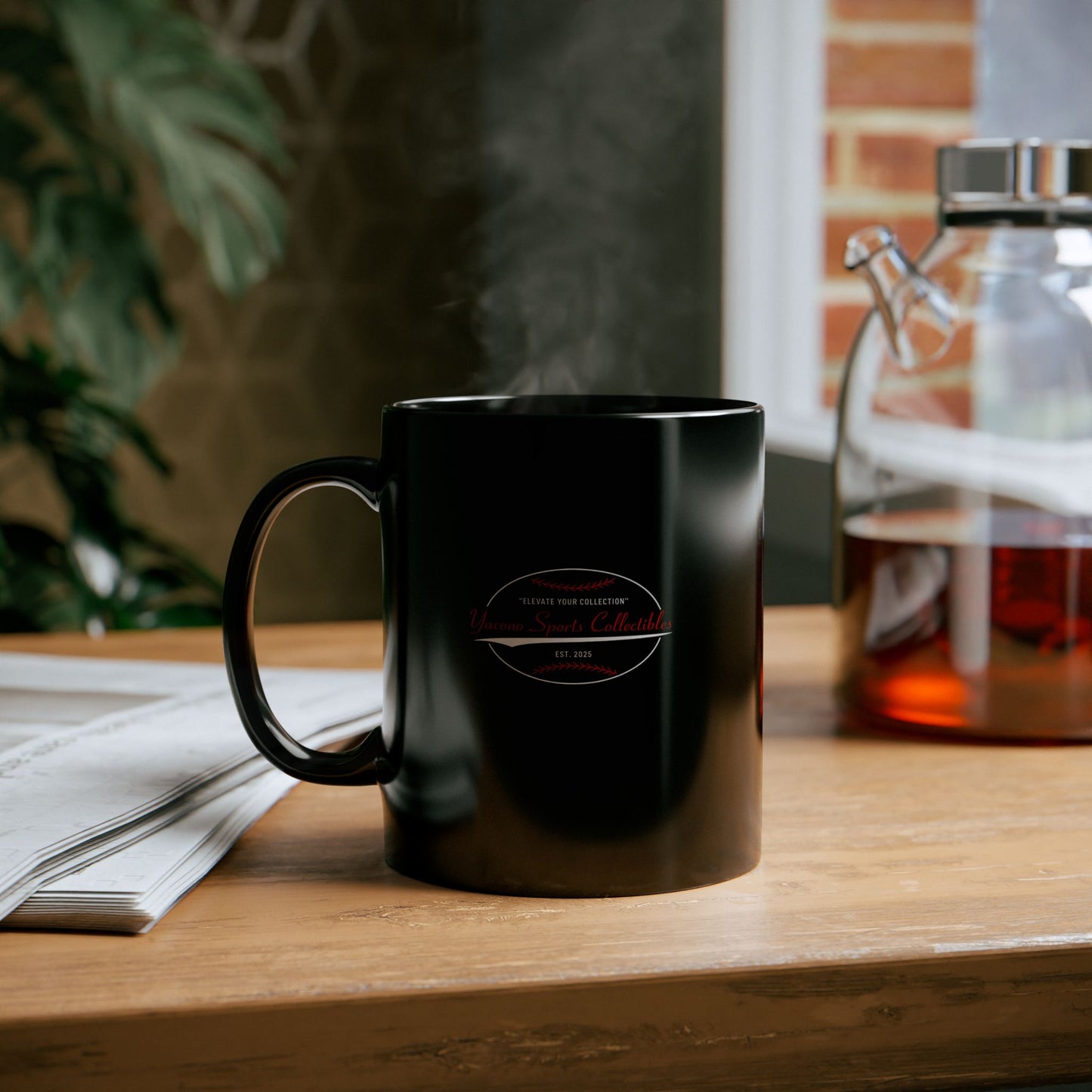 Grind. Grade. Grow. Black Collector’s Mug – Built for Hustlers in the Hobby
