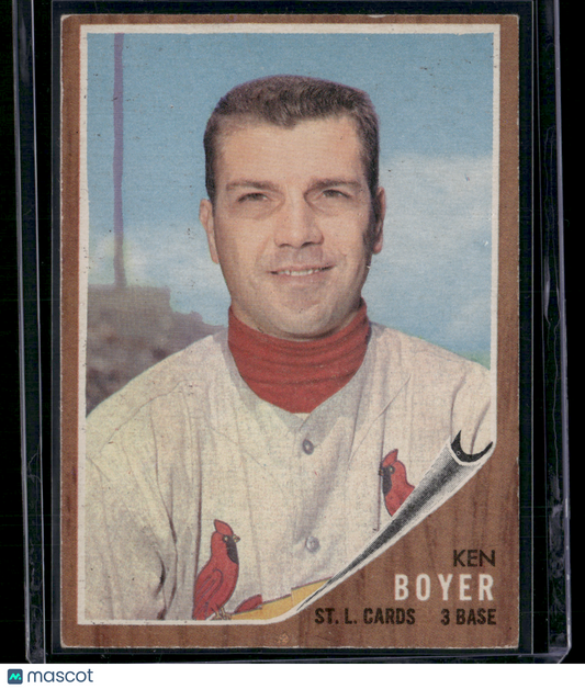 1962 Topps KEN BOYER #370