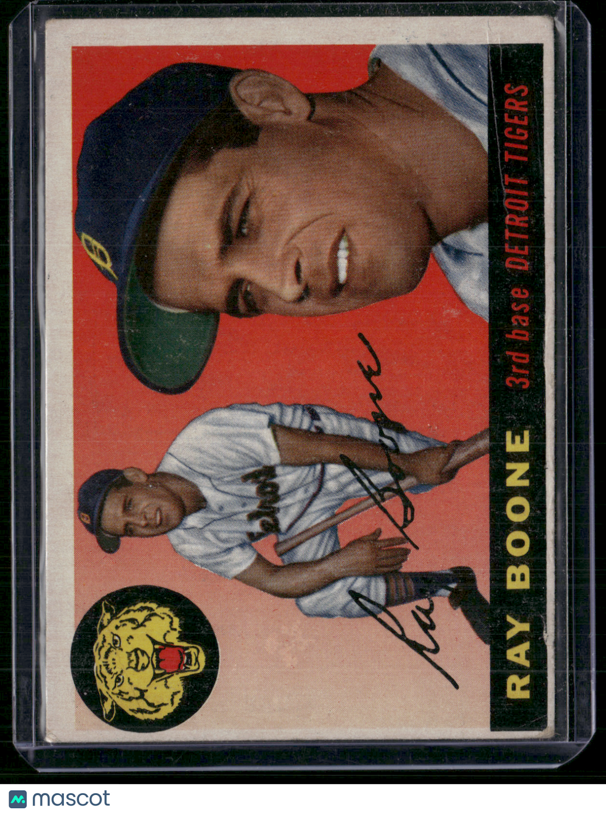 1955 Topps RAY BOONE #65 Wrinkles (VG-VG/EX)