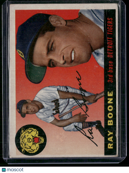 1955 Topps RAY BOONE #65 Wrinkles (VG-VG/EX)