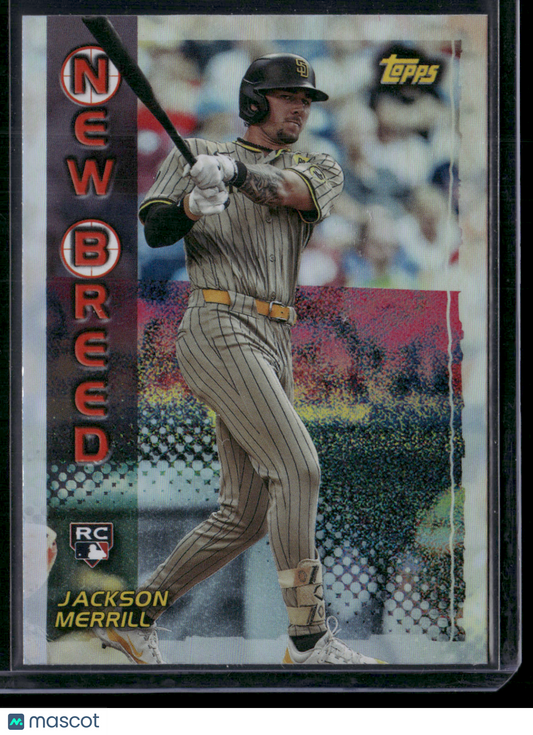 2024 Archives JACKSON MERRILL #99NB-11 Rainbow New Breed Rookie