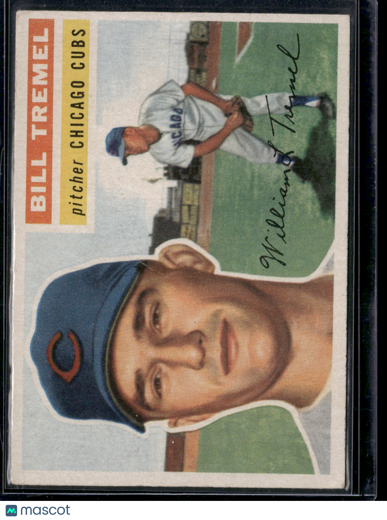 1956 Topps BILL TREMEL #96