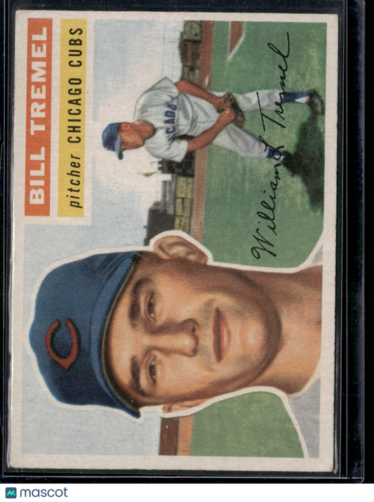 1956 Topps BILL TREMEL #96