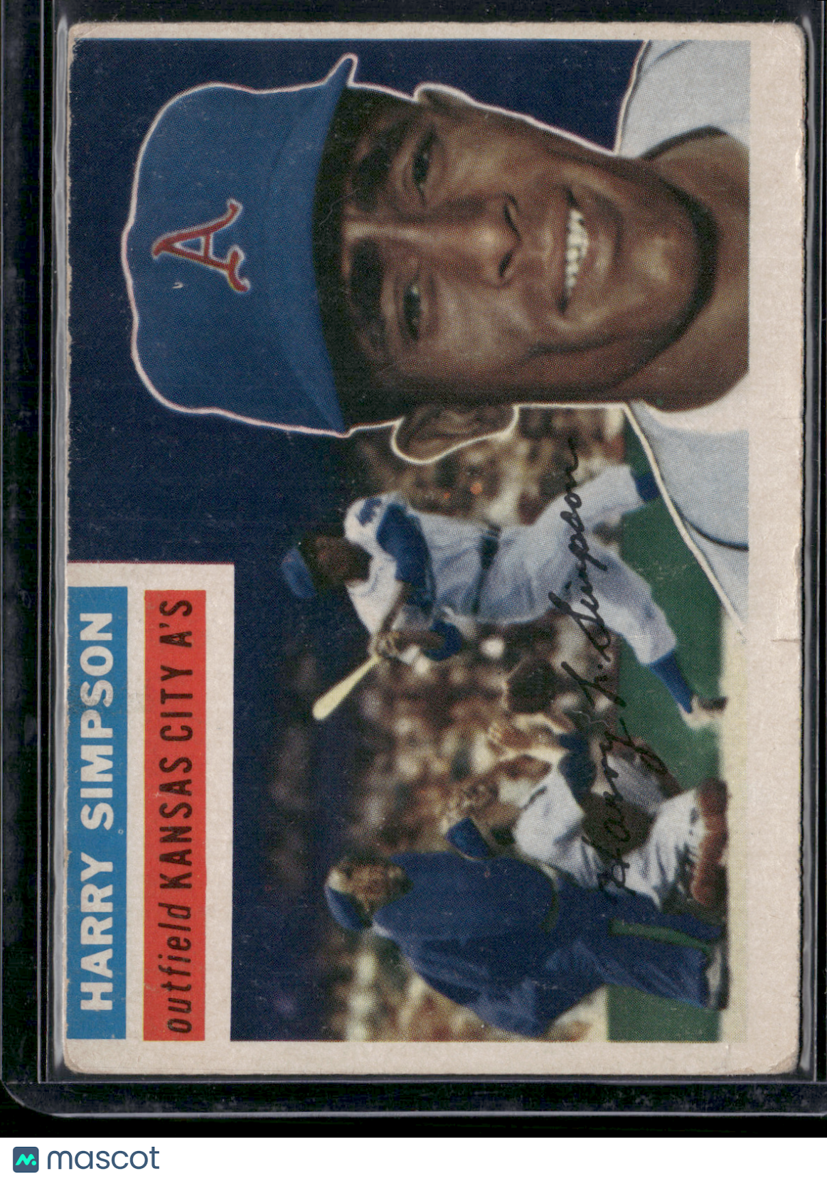 1956 Topps HARRY SIMPSON #239