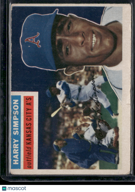 1956 Topps HARRY SIMPSON #239