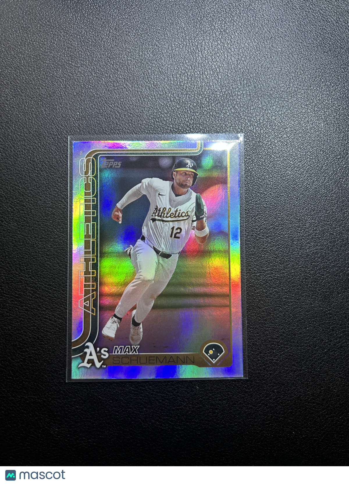 2025 Topps Series 1 MAX SCHUEMANN #305 Rainbow Foil