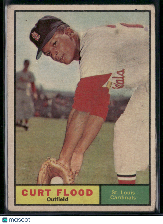 1961 Topps CURT FLOOD #438
