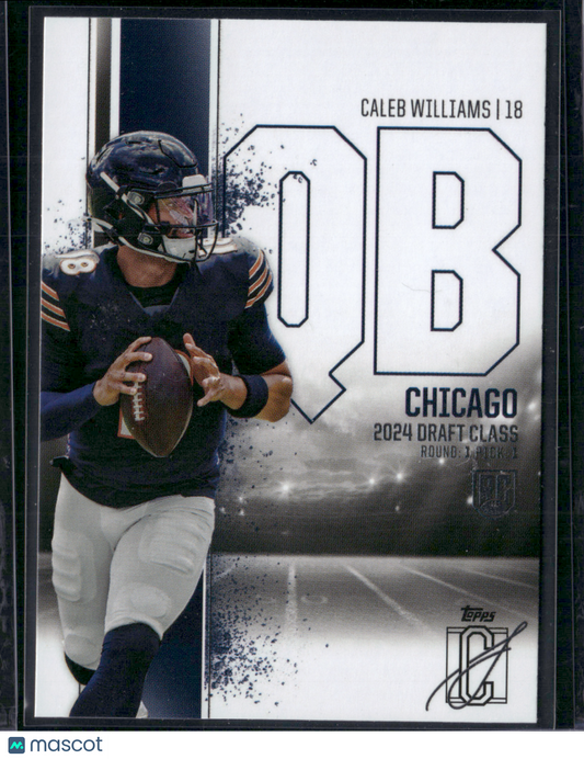 2024 Topps Signature Class CALEB WILLIAMS #84 Rookie Card RC