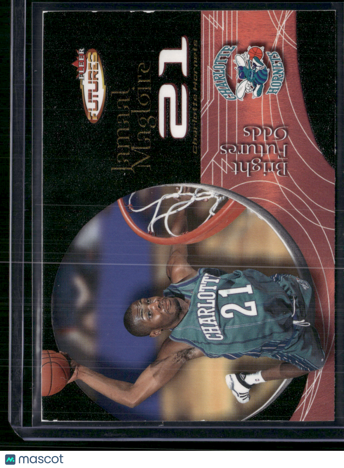 2000 Futures JAMAAL MAGLOIRE #249 Black Gold 81/500 Edge Chip (EX)