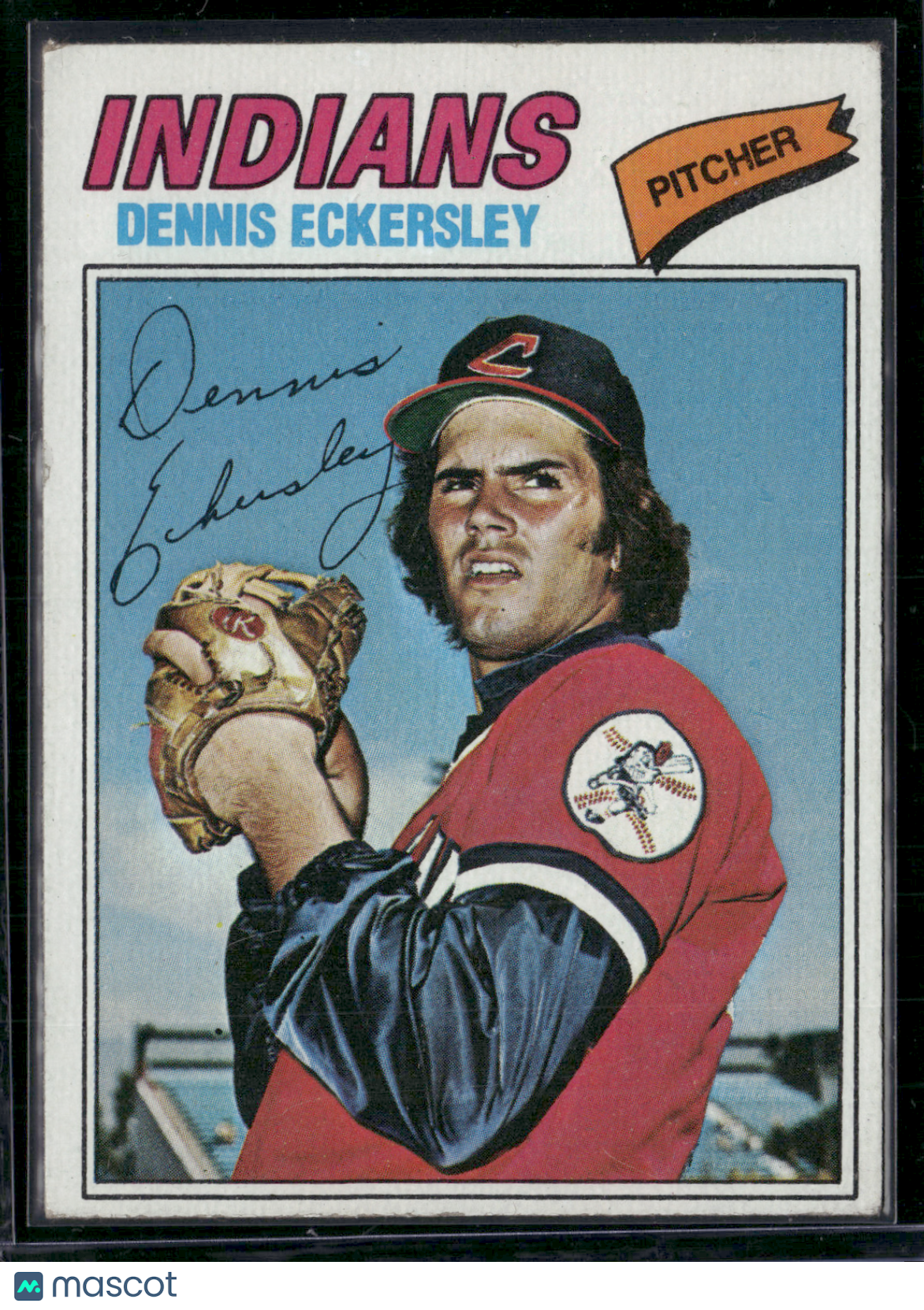 1977 Topps DENNIS ECKERSLEY #525 (VG/EX-EX)