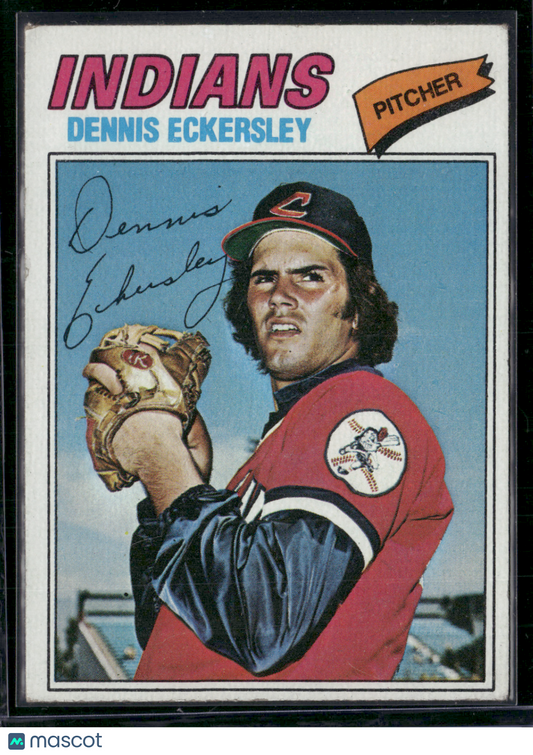 1977 Topps DENNIS ECKERSLEY #525 (VG/EX-EX)