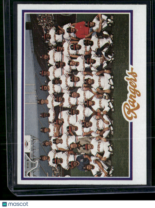 1978 Topps TEXAS RANGERS #659 (EX-EX/MT)