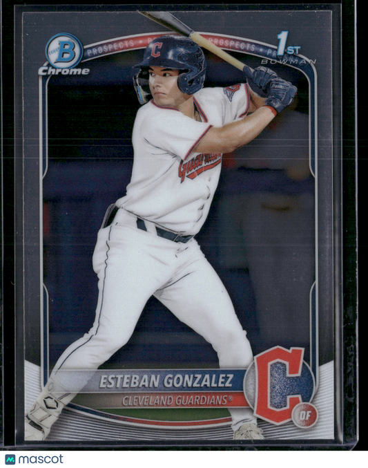 2025 Bowman ESTEBAN GONZALEZ #BCP-70 1st Bowman Chrome