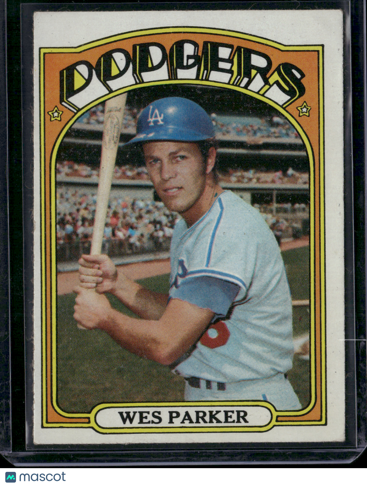1972 Topps WES PARKER #265 (Good - Crease)