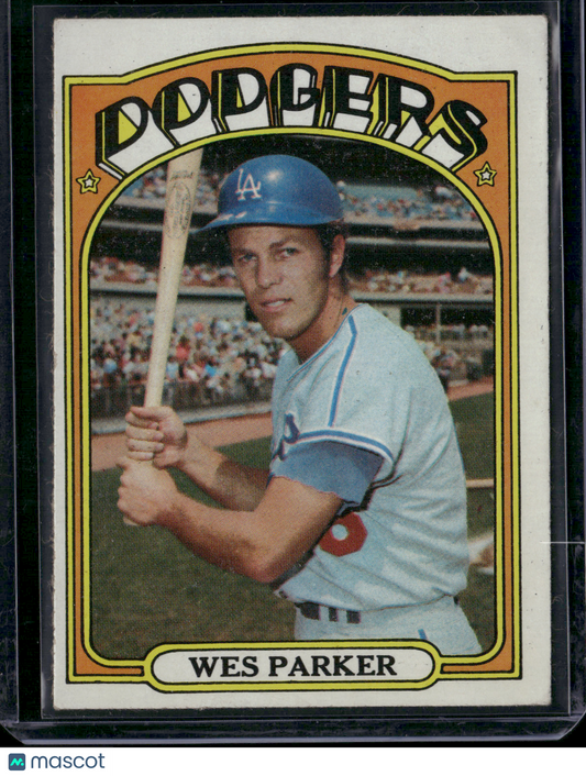 1972 Topps WES PARKER #265 (Good - Crease)