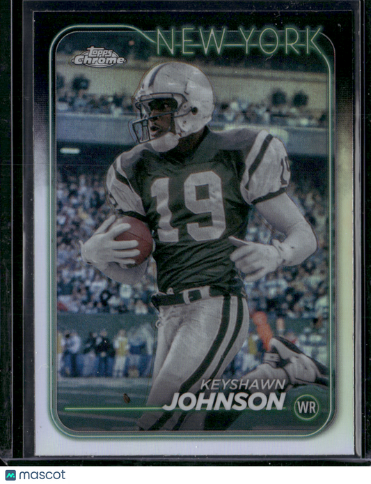 2024 Chrome KEYSHAWN JOHNSON #147 Rainbow Refractor (NM)