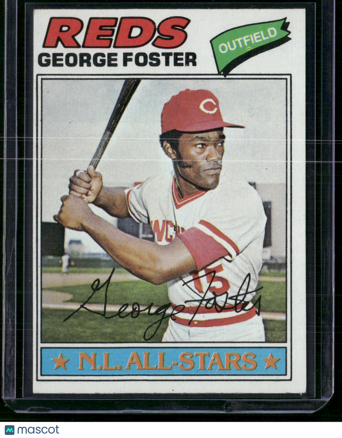 1977 Topps GEORGE FOSTER #347 (EX-EX/MT)