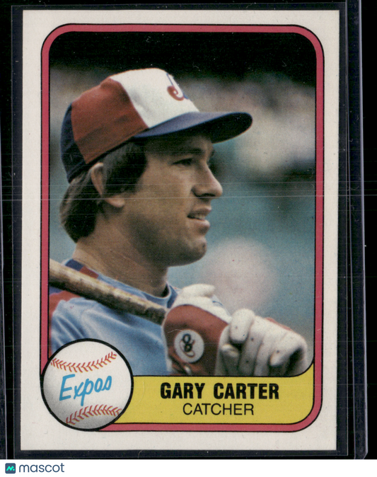 1981 Fleer GARY CARTER #142 (NM)