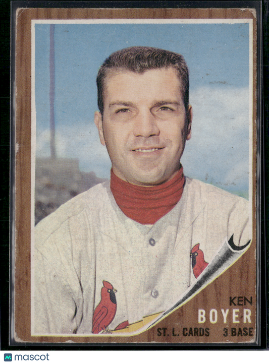 1962 Topps KEN BOYER #370 (Good)