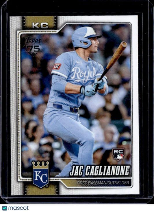 2026 Topps Series 1 JAC CAGLIANONE #138 Rookie RC