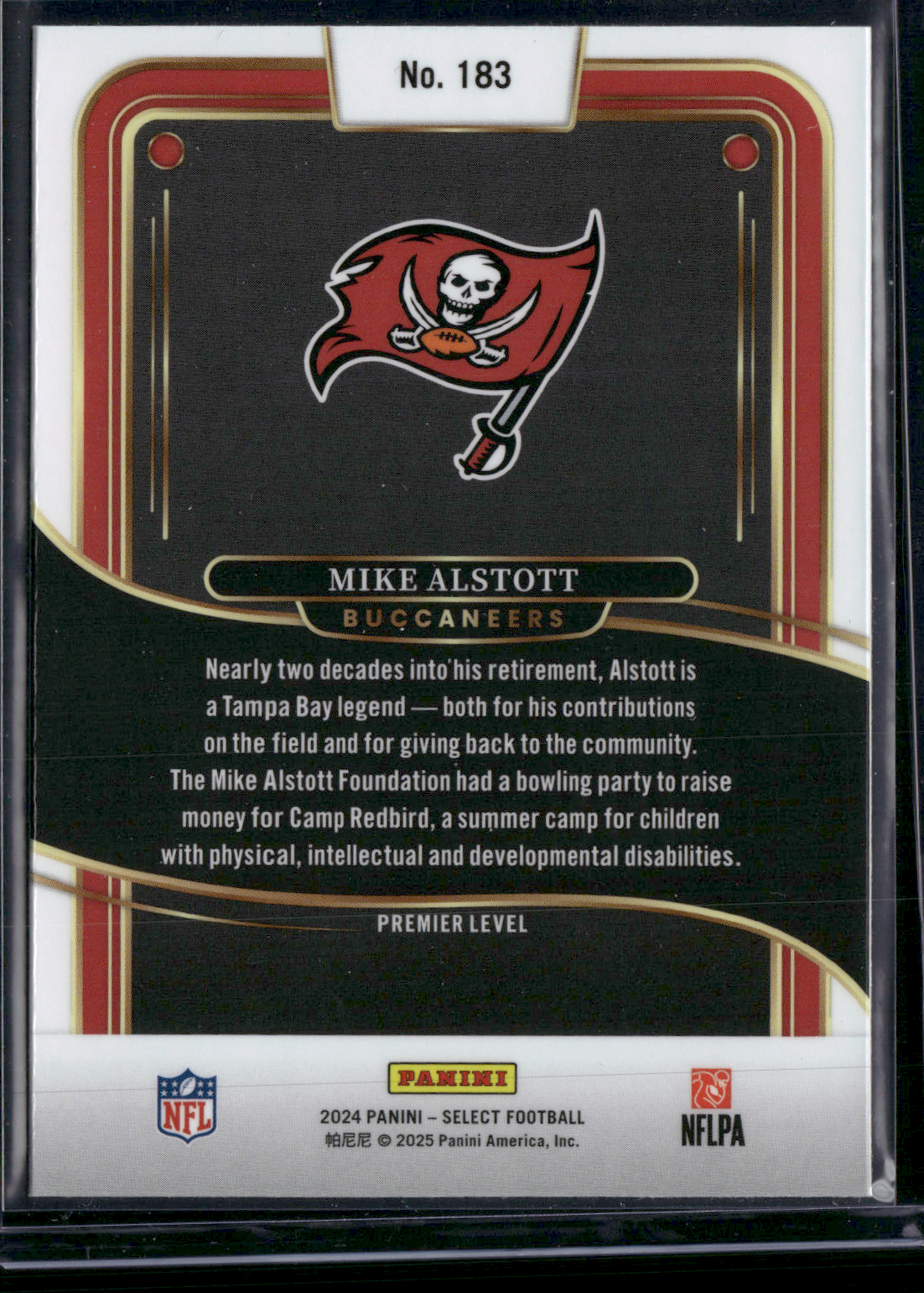 2024 Panini Select MIKE ALSTOTT #183 Premier Level