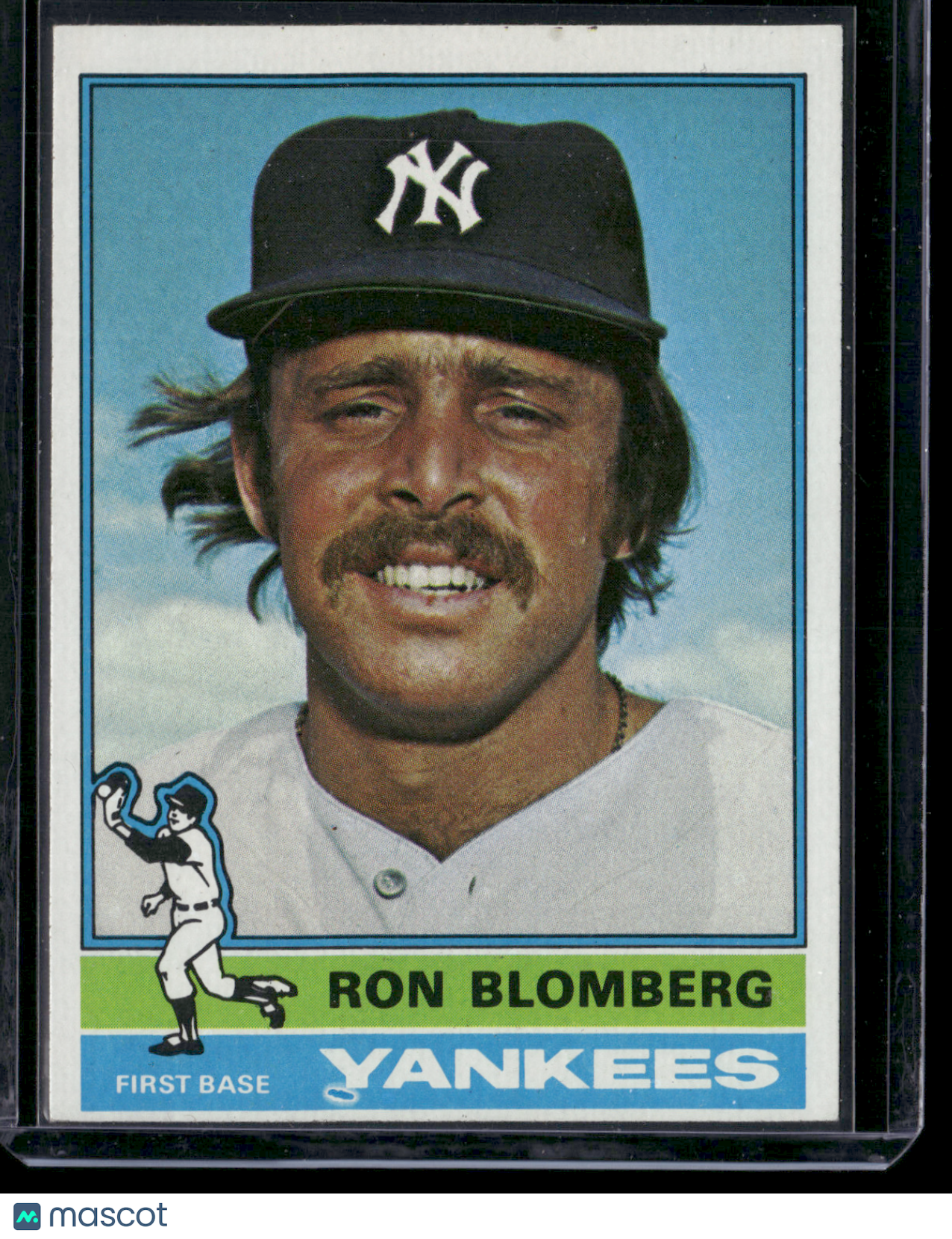 1976 Topps RON BLOMBERG #354 (VG-EX)