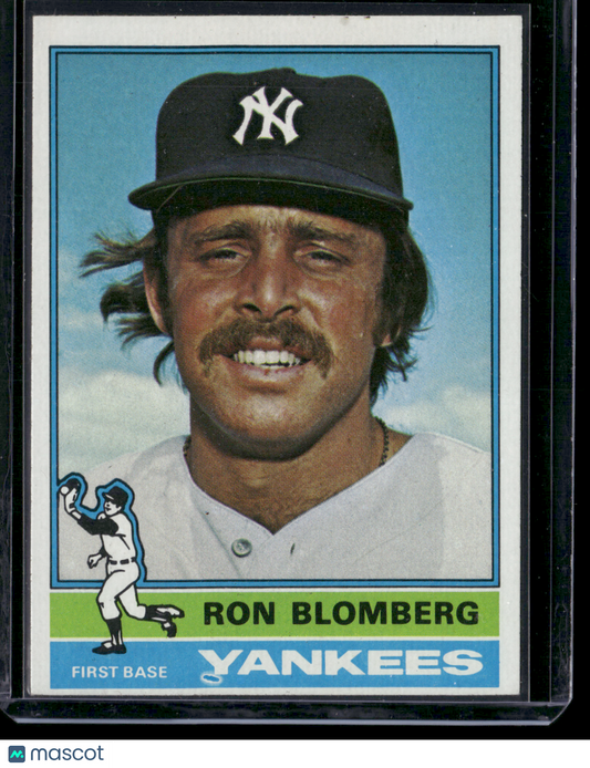 1976 Topps RON BLOMBERG #354 (VG-EX)
