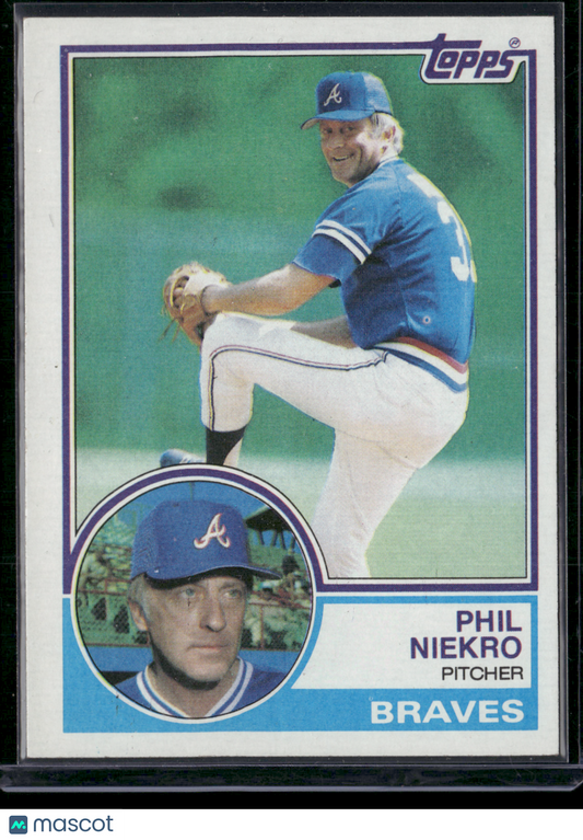 1983 Topps PHIL NIEKRO #410 (NM)