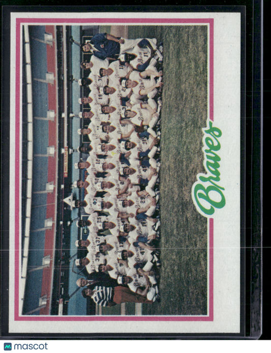 1978 Topps ATLANTA BRAVES #551 (EX-EX/MT)