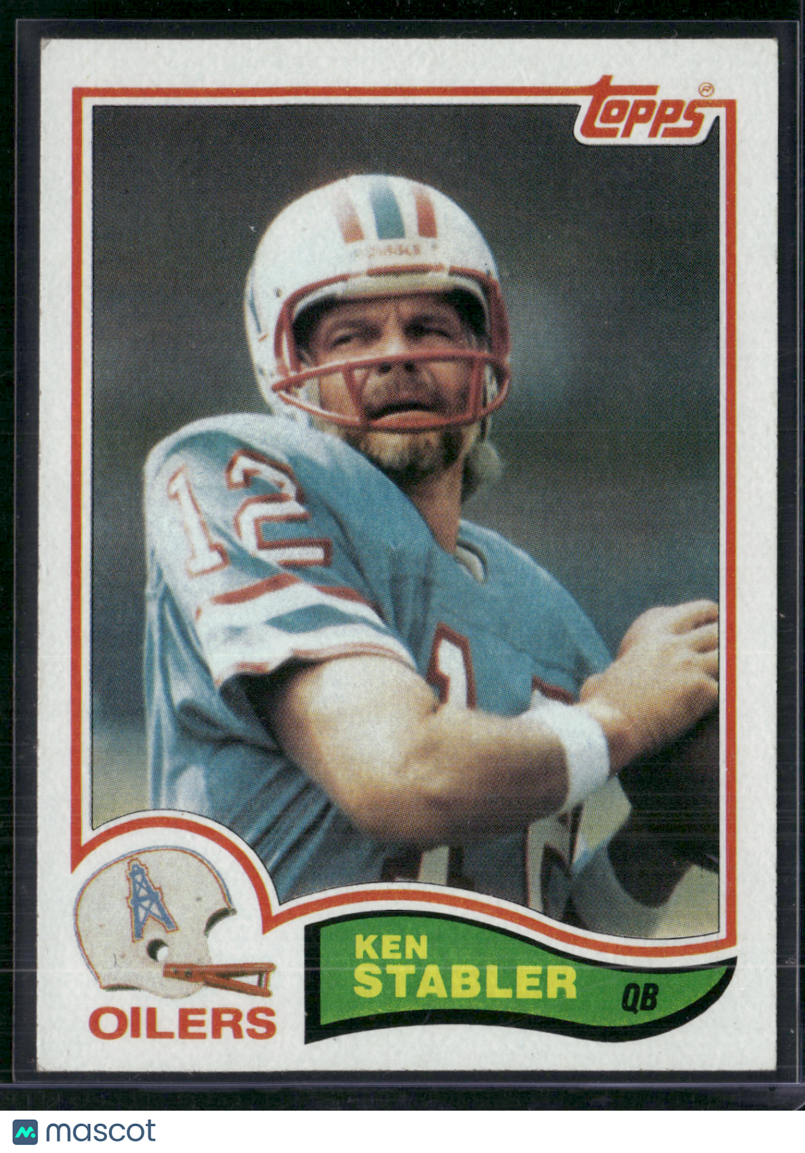 1982 Topps KEN STABLER #105 (EX-EX/MT)