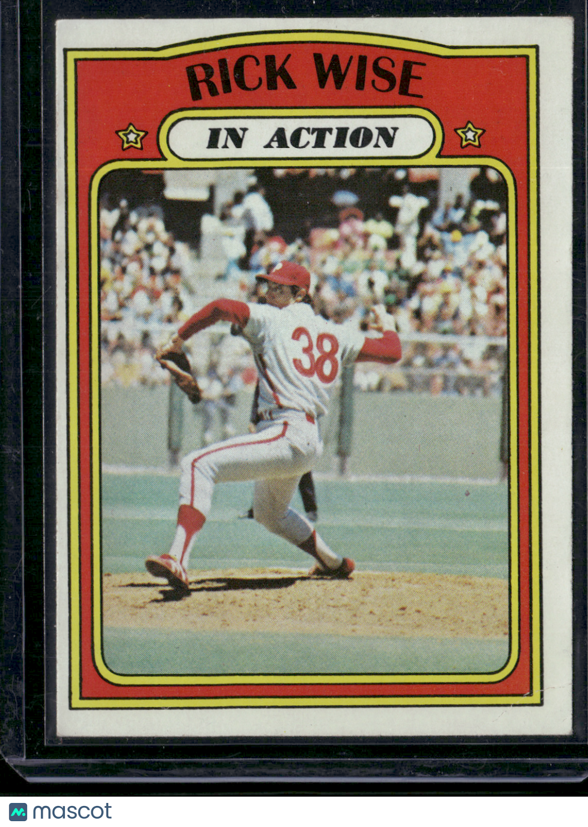 1972 Topps RICK WISE #44 In Action