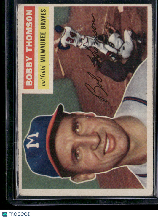 1956 Topps BOBBY THOMSON #257