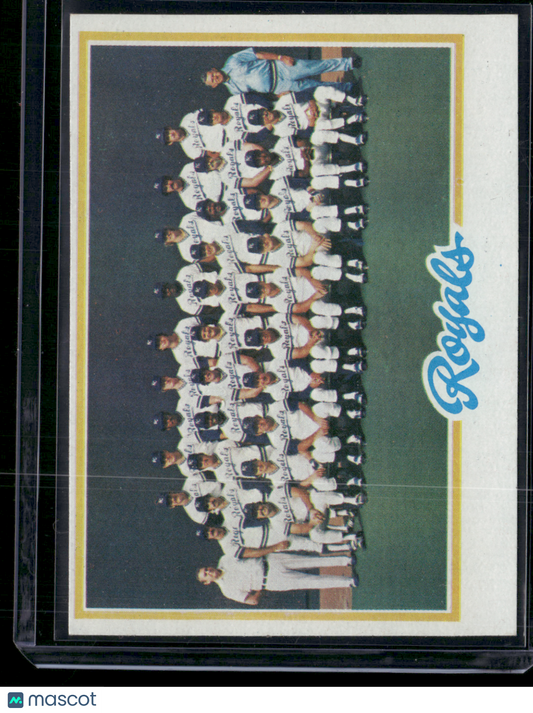 1978 Topps KANSAS CITY ROYALS #724 (NM)