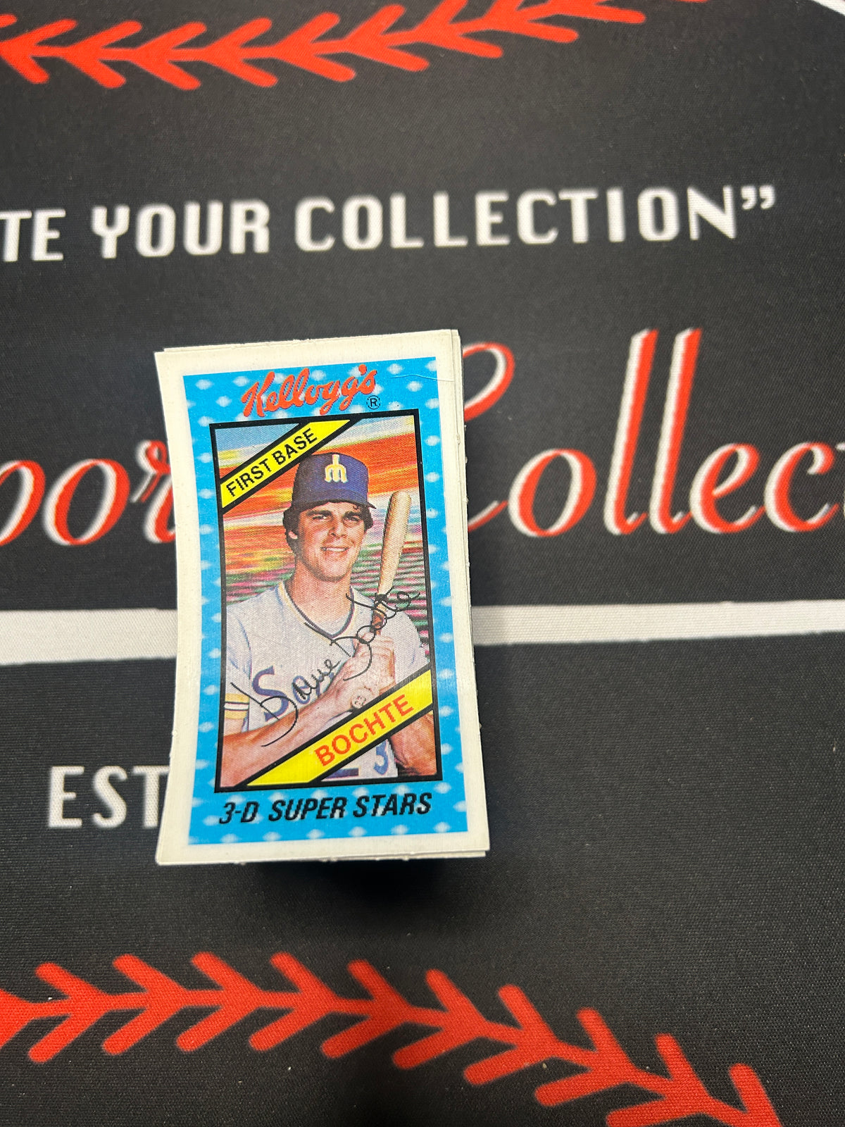 1980 3D Super Stars NEAR COMPLETE SET 59/60 (EX-NM)