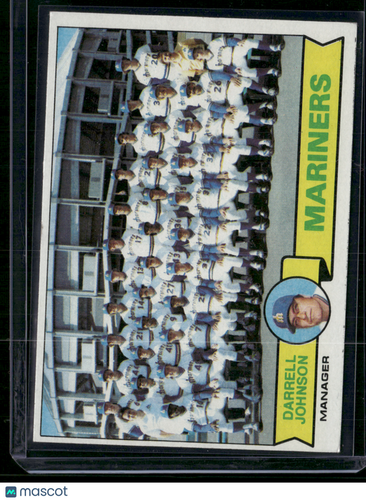 1979 Topps SEATTLE MARINERS #659 (EX)