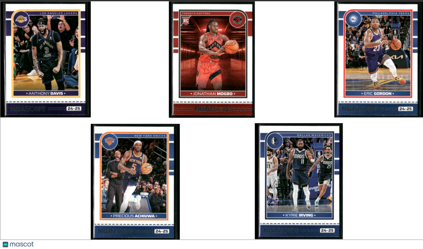2024 NBA Hoops 5 ~ CARDLOT Anthony Davis/Kyrie Irving (NM)