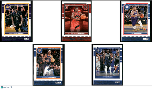 2024 NBA Hoops 5 ~ CARDLOT Anthony Davis/Kyrie Irving (NM)